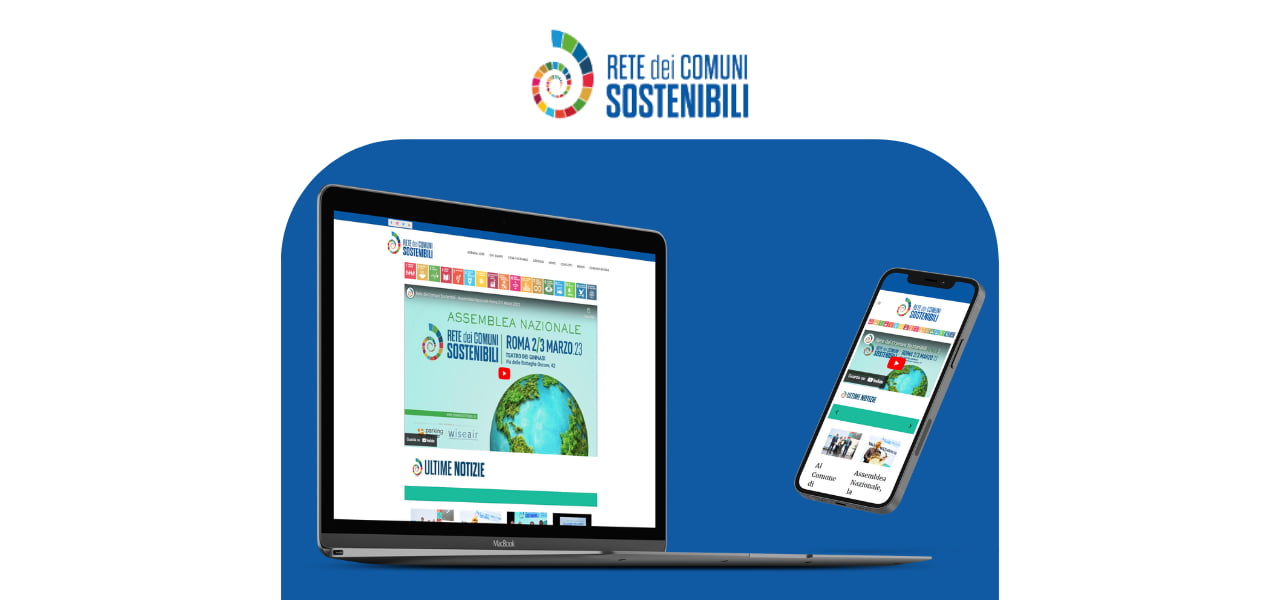 Rete dei comuni sostenibili - Sviluppo sito web Baz srl