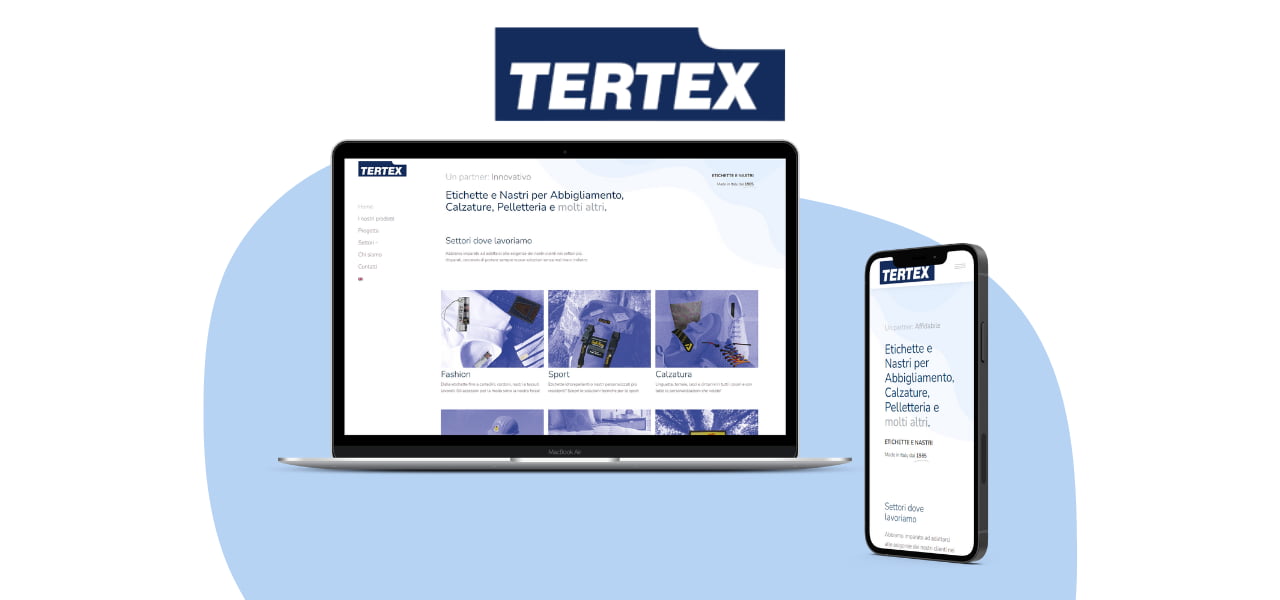 Tertex - Sviluppo sito web Baz srl