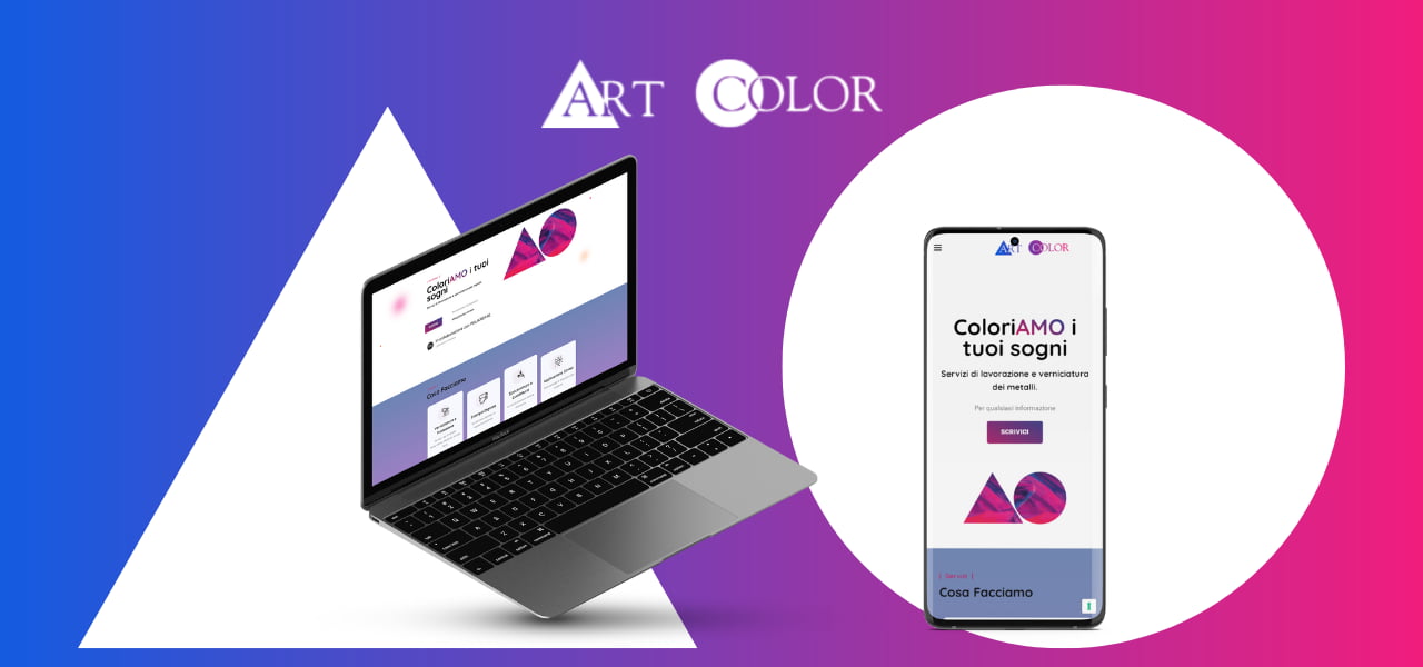 Art Color - Sviluppo sito web Baz srl