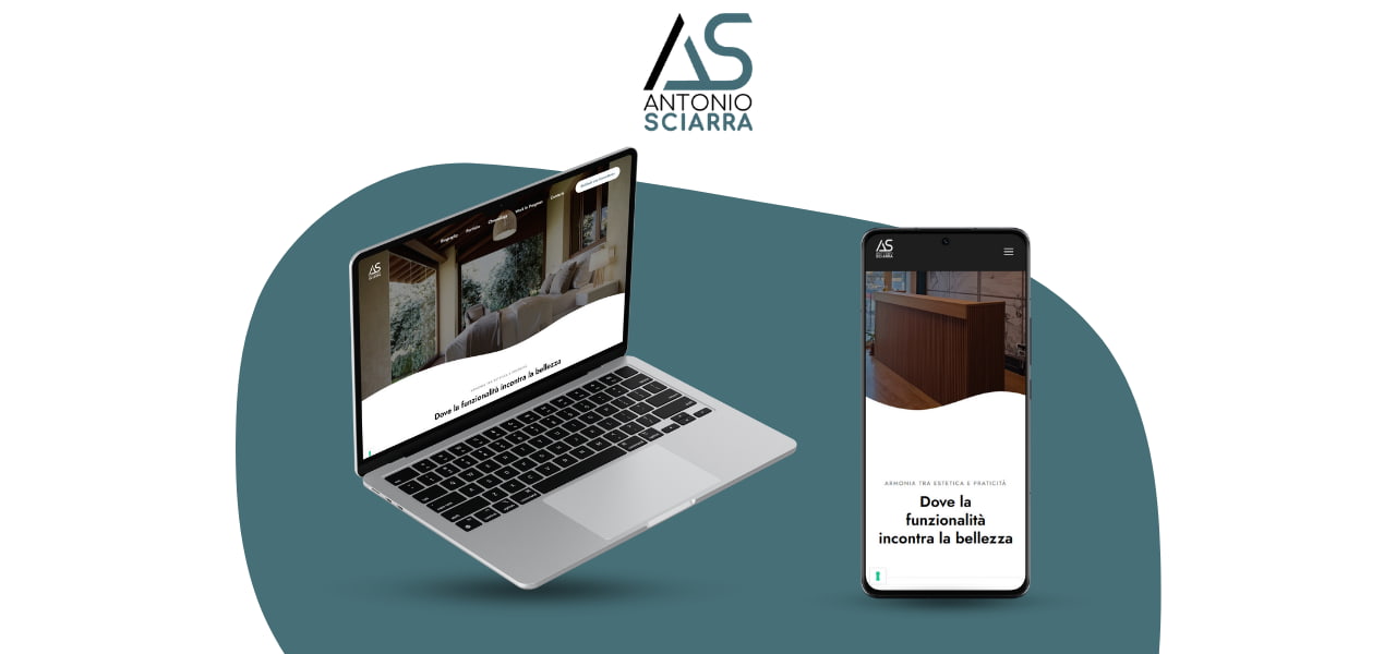 Architetto Antonio Sciarra - Sito web realizzato da Baz srl